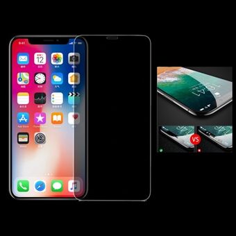 Til iPhone 11 Pro  "(2019) / XS / X  fuld skærm komplet dækning skærmbeskytter i hærdet glas (støvtæt version)