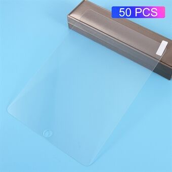 50stk / sæt 0.3mm hærdet glas skærmbeskytter Arc Edge til iPad  (2018) / (2017) / Air 2 / Air