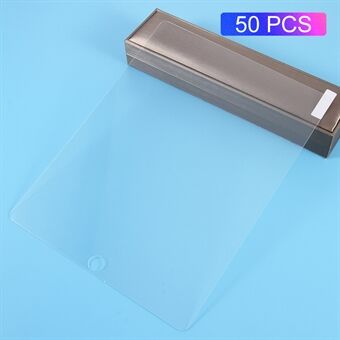50PCS / Lot 0,3 mm Arc Edge hærdet glas skærmbeskyttelsesfilm til iPad 4/3/2