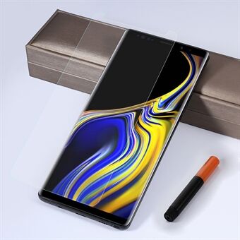 RURIHAI 3D Full Lim UV Flydende hærdet glas Fuld dæknings skærmbeskytter til Samsung Galaxy Note 8 SM-N950 (Fungerer med UV-lampe: 109901251)