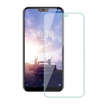 0,3 mm hærdet glas skærmbeskyttelsesfilm til Nokia 6.1 Plus / X6 (2018) Arc Edge