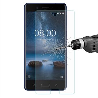 ENKAY 0,26 mm 9H 2,5D hærdet glas skærmbeskyttelsesfilm til Nokia 8