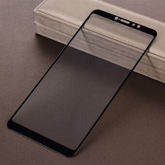 Til Xiaomi Mi Max 3 Silketryk Hærdet glas i fuld størrelse skærmbeskytter