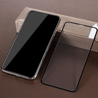 RURIHAI 3D Carbon Fiber [Anti-eksplosion] Fuld størrelse hærdet glasbeskytter til iPhone Xs Max  - sort