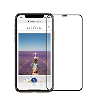 MOFI 9H Anti-burst 2.5D Arc Edge Fuld størrelse hærdet glas skærmbeskyttelsesfilm til iPhone (2019) 6.5/ XS Max 