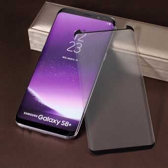 RURIHAI til Samsung Galaxy S8 Plus G955 3D buet hærdet glas skærmbeskytter (sagvenlig)