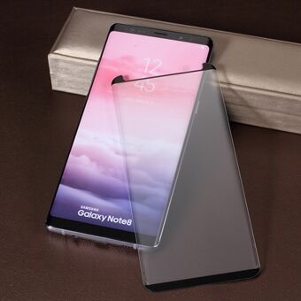 RURIHAI til Samsung Galaxy Note 8 SM-N950 3D buet hærdet glas skærmafskærmet film (sagvenlig)