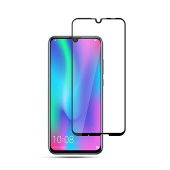 MOCOLO Silke Printing Hærdet glas fuld skærmbeskytter Anti-eksplosion til Huawei Honor 10 Lite / P Smart (2019) - Sort