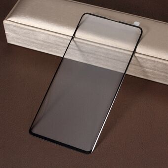 RURIHAI til Samsung Galaxy S10 buet fuld dækning hærdet glas skærmbeskytter [galvaniserede kanter] - sort