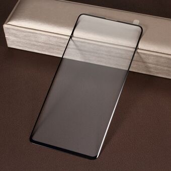 RURIHAI til Samsung Galaxy S10 Plus buet fuldskærmsbeskyttelsesfilm i hærdet glas [Galvaniserede kanter] - Sort