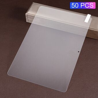 50 stk / pakke 0,3 mm buekanter i fuld størrelse hærdet glasskærm til Huawei MediaPad T5 10 (ingen pakke)