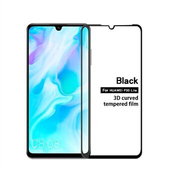 MOFI 3D Curved Full Size Tempered Glass Screen Protector Film for Huawei P30 Lite/nova 4e/P30 lite New Edition
