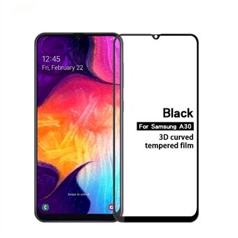 MOFI 3D Curved Tempered Glass Full Screen Covering Shield for Samsung Galaxy M30 / A20 / A50 / A30