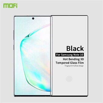 MOFI 3D Curved Full Coverage Tempered Glass Screen Film for Samsung Galaxy Note 10/Note 10 5G