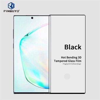 PINWUYO 3D Curved Anti-explosion Tempered Glass Full Screen Protector for Samsung Galaxy Note 10 Plus/Note 10 Plus 5G