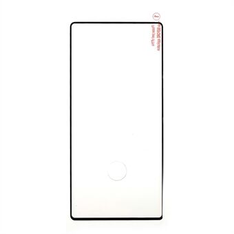 Protective Film for Samsung Galaxy Note 10 Plus/Note 10 Plus 5G Full Covering Curved Tempered Glass Screen Film (Fingerprint Hole)