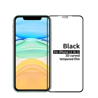 MOFI 3D Curved Tempered Glass Complete Covering Screen Guard Film for iPhone 11 