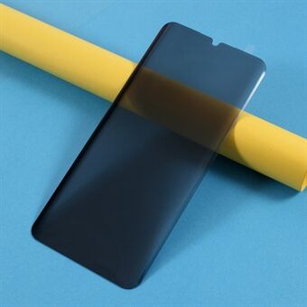 Anti-peep fuldskærmsdækning buet hærdet glas skærmbeskytter til Xiaomi Mi Note 10
