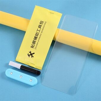 Ultra Clear UV Liquid Tempered Glass Screen Film Protector til Xiaomi Mi 10