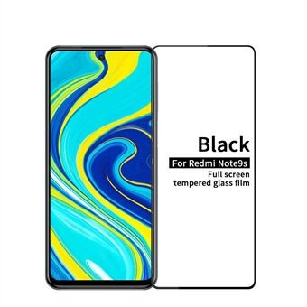 PINWUYO Full Screen Film Tempered Glass Protector 2.5D 9H for Xiaomi Redmi Note 9S