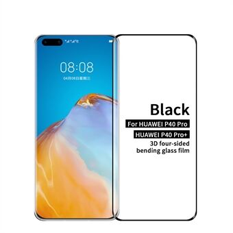 PINWUYO Hot Bending 3D Full Coverage Tempered Glass Anti-explosion Film for Huawei P40 Pro/P40 Pro+