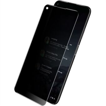 IMAK Privacy Anti-peep Tempered Glass Screen Protector for Huawei P40 lite/nova 6 SE/Nova 7i