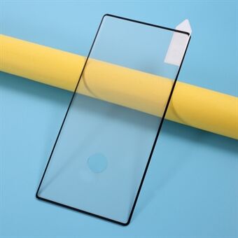 RURIHAI 0.26mm 3D Curved [Full Glue] [Fingerprint Unlock] Tempered Glass Full Screen Film for Samsung Galaxy Note 10/Note 10 5G