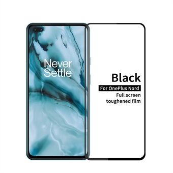 PINWUYO 3D Curved Full Size Anti-explosion Anti-fingerprint Tempered Glass Screen Protector for OnePlus Nord