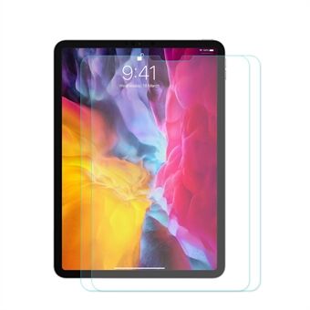 ENKAY 2 stk/sæt 0,33 mm 9H 2,5D Arc Edge hærdet glas skærmbeskytter til iPad Air (2020)/ Pro  (2021)(2020)(2018)
