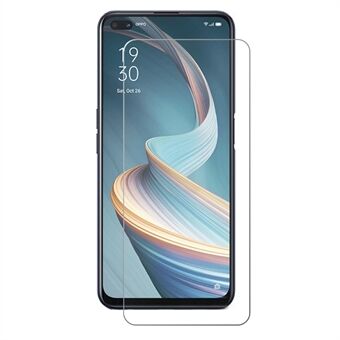Screen Film for Oppo Reno4 Z 5G HD Clear 0.3mm Tempered Glass Screen Protector Arc Edge