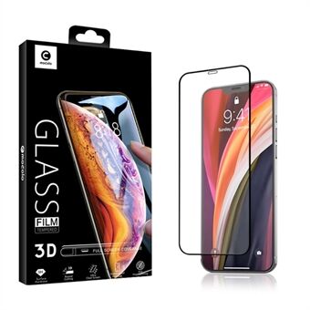 MOCOLO Full Coverage Tempered Glass Film for iPhone 12/12 Pro Screen Protector Full Glue Black