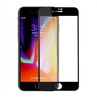 LUANKE 2PCS/Set Silk Printing Tempered Glass Screen Protective Film (Full Glue) for iPhone 7/iPhone 8/iPhone SE (2nd Generation)