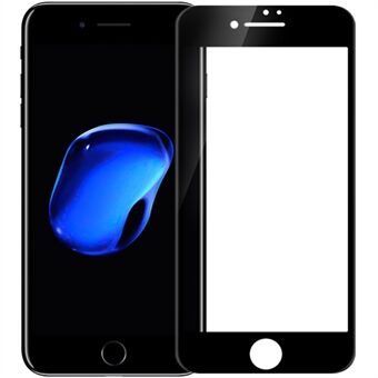 LUANKE Full Coverage Silk Printing Tempered Glass Screen Film for iPhone 7/iPhone 8/iPhone SE (2nd Generation)