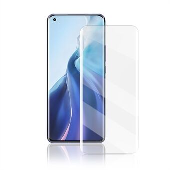 MOCOLO til Xiaomi Mi 11 3D buet UV flydende hærdet glas skærmbeskytter Fuld dækning Fuld lim Ultra Clear Shield