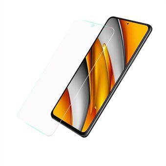 0,3 mm Arc Edge Ultra Clear hærdet glas telefon skærm skærmfilm til Xiaomi Poco F3