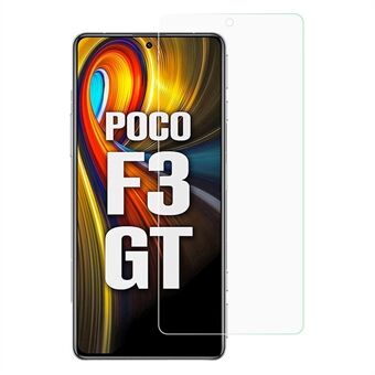 0,3 mm hærdet glas telefon skærmbeskytter cover Arc Edge beskyttelsesfilm til Xiaomi Poco F3 GT