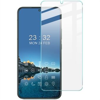IMAK H Series Anti-eksplosion Ultra-tynd Arc Edge HD God beskyttelse Hærdet glas skærmbeskytter til Samsung Galaxy S22+ 5G