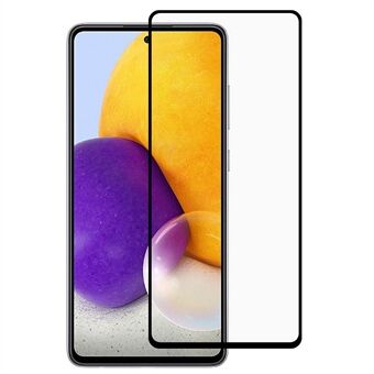 Fuld lim i fuld størrelse silkeudskrivning Double Defense 9D hærdet glas skærmbeskyttelsesfilm til Samsung Galaxy A73 5G