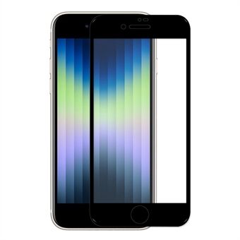 HAT Prince Til iPhone SE (2022)/SE (2020)/7 /8  HD Clear Full Glue 0,26 mm 2,5D Arc Edge 9H Hærdet glas fuld skærmbeskytter