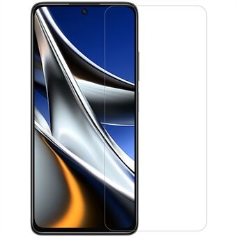 NILLKIN H Anti-olie hærdet glasfilm til Xiaomi Poco X4 Pro 5G, 9H hårdhed Antirefleks AGC glasskærmbeskytter