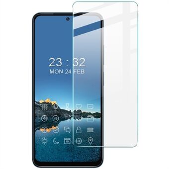 IMAK H Series 9H Hårdhed HD Clear Screen Film til Xiaomi Poco M4 Pro, Anti-støv stødsikker telefonskærmbeskytter af hærdet glas
