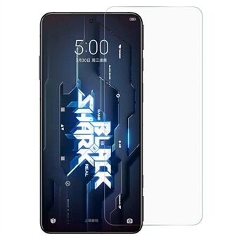 Til Xiaomi Black Shark 5 High Aluminium-silicium glasskærmbeskytter 2.5D buekanter HD Anti-eksplosion stødabsorberende film