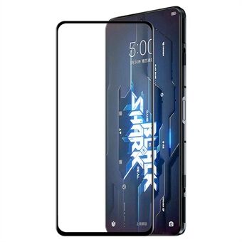 HAT Prince til Xiaomi Black Shark 5/Black Shark 5 Pro 6D Silk Printing Screen Protector Klar fuld lim Fuld beskyttelse Hærdet glas filmbeskyttelse