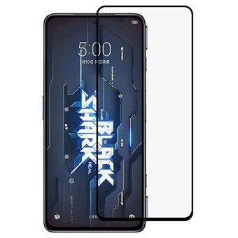 Til Xiaomi Black Shark 5 Pro Anti-eksplosion fuld dækning hærdet glas skærmfilm Klar fuld lim Silke udskrivning Telefon skærmbeskytter