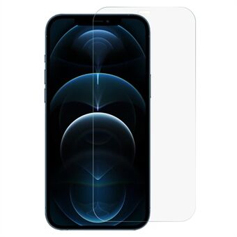 RURIHAI til iPhone 12 Pro Max  klar AGC hærdet glas skærmbeskytter fuld lim Anti-fingeraftryk 2,5D Scratch filmbeskyttelse