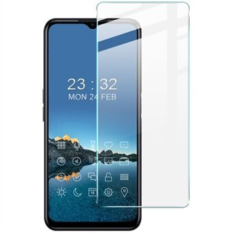 IMAK H-seriens telefonskærmcover i hærdet glas til Realme C35, HD Clear Anti-fingerprint Støvtæt 9H film hård skærmbeskytter