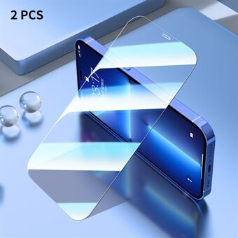 ENKAY HAT Prince 2 STK Til iPhone 12 Pro Max fuld skærmbeskytter 0,1 mm Ultratynd AR HD Klar høj aluminium-silicium glasfilm