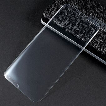 Til Samsung Galaxy S8 Plus buet fuldskærmsdæksel mobil hærdet glasbeskytter
