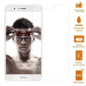 Til Huawei Honor 8 Pro / Honor V9 mobil hærdet glas skærmbeskytter 0,3 mm (Arc Edge)