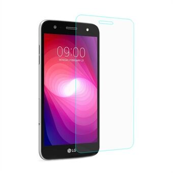 Til LG X power2 Mobile hærdet glas skærmbeskyttelsesfilm 0,3 mm (Arc Edge)